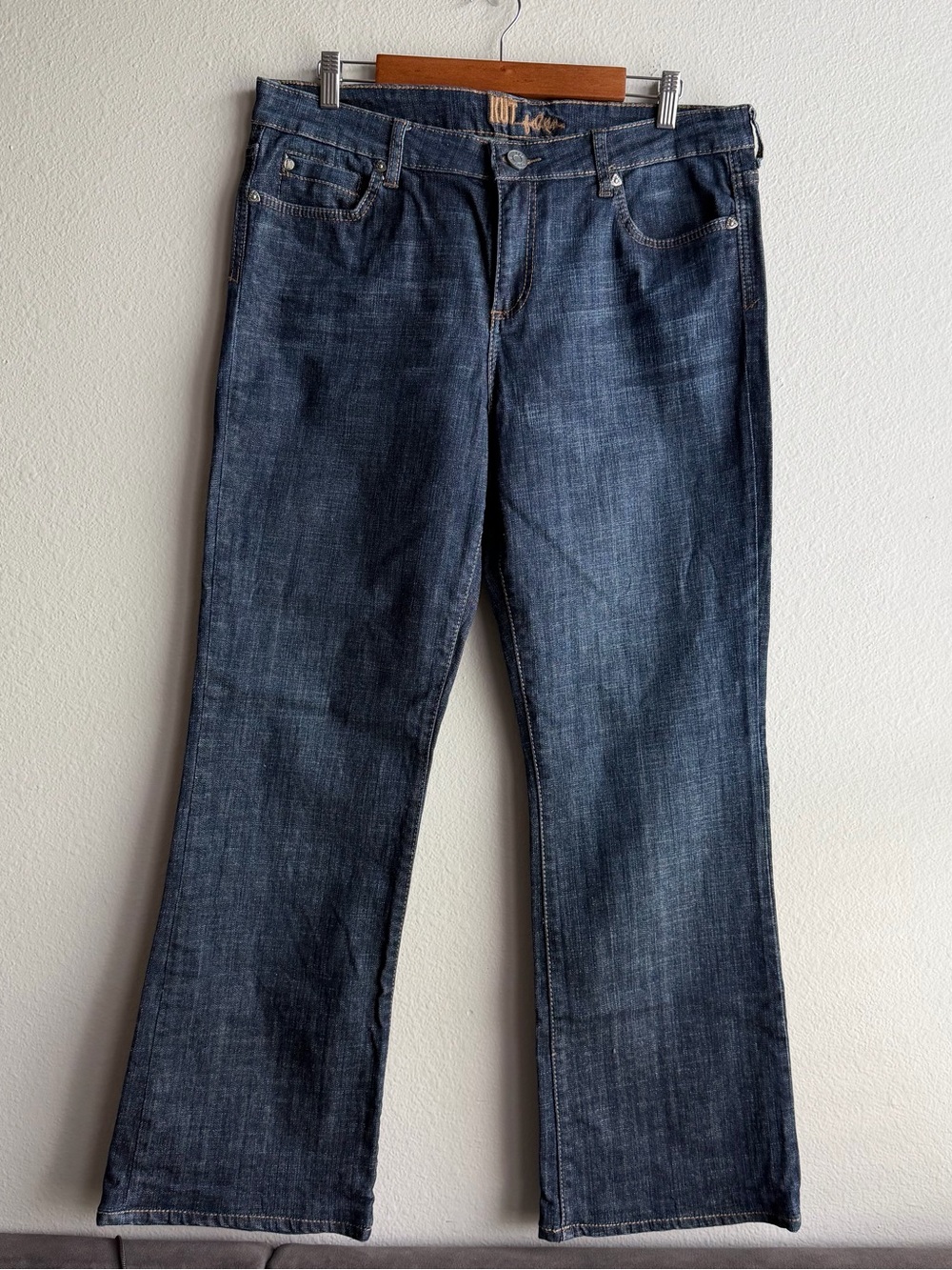 Kut from The Kloth Natalie Bootcut Mid Rise Denim Jeans  Casual Chic Office A